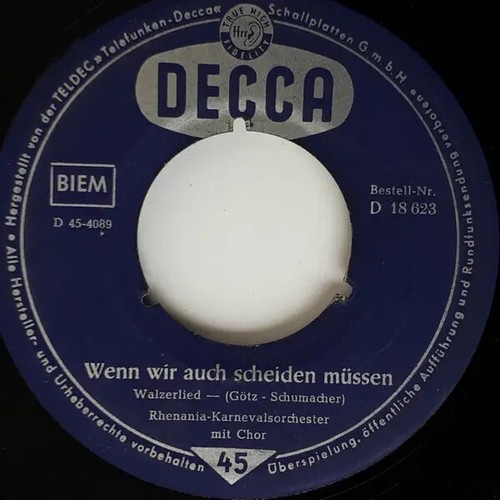 Rhenania karnevalorchester - rhenania-karnevalorchester, 7"
