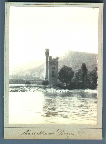 Deutschland binger mäuseturm - deutschland,,