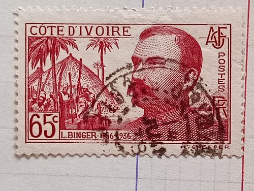 Bw320 oblitéré charnière - bw320,